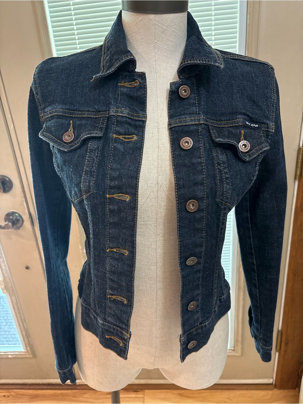 DKNY Dark Indigo Denim Jacket